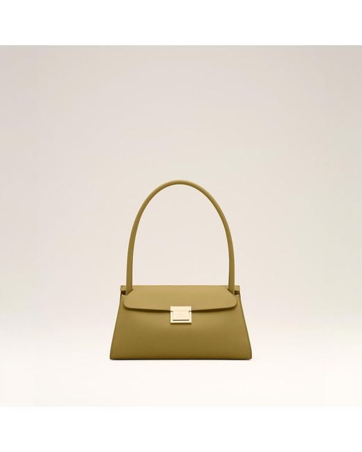 AMI Natural Cow Leather Small Mimi Bag