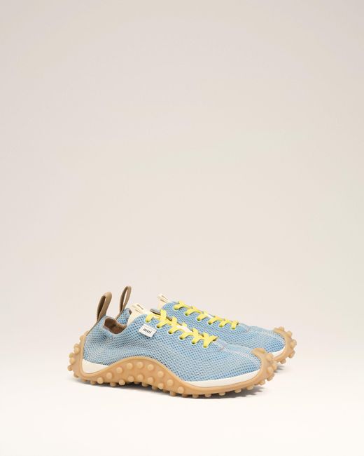 AMI Blue Mesh Mirage Sneakers