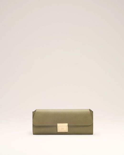 AMI Natural Smooth Leather Mimi Pouch