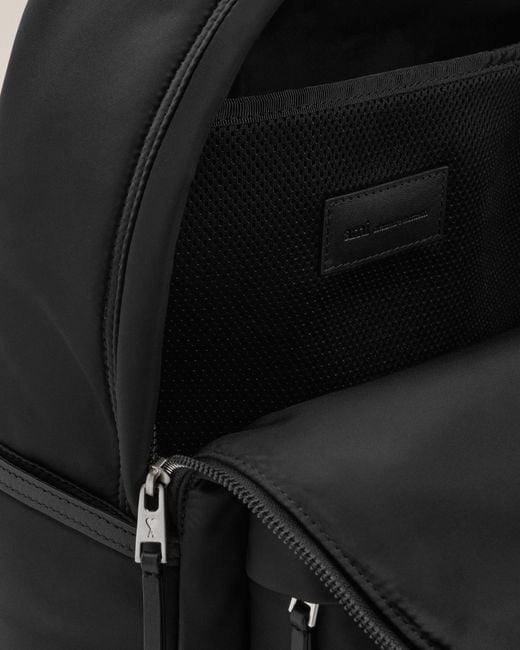AMI Black Nylon Marcel Backpack