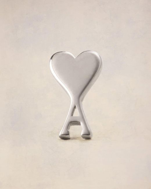 AMI Natural Brass Ami De Coeur Studs