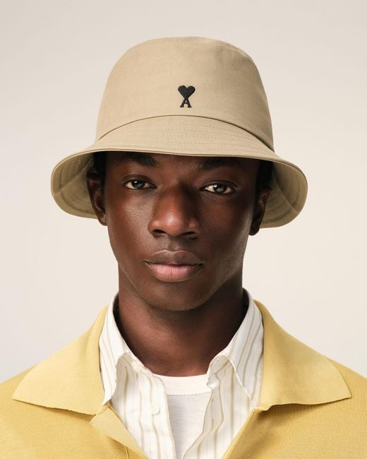 AMI Natural Cotton Ami De Coeur Bucket Hat