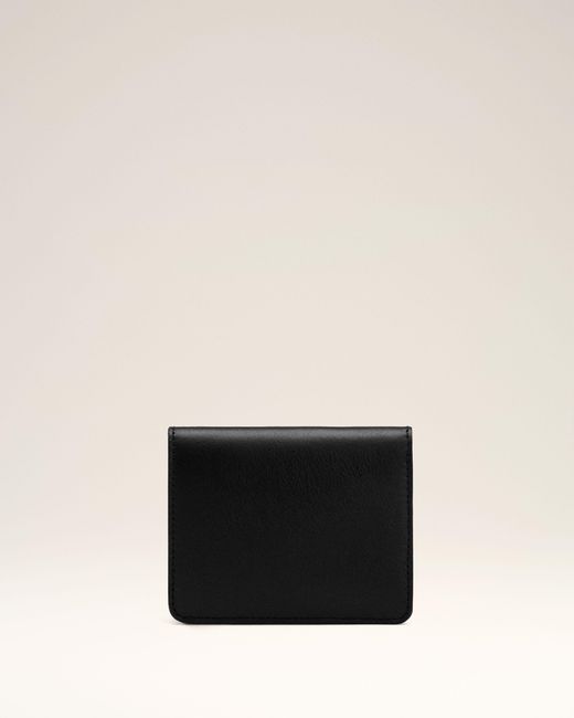 AMI Natural Carrousel Cow Leather Folded Wallet