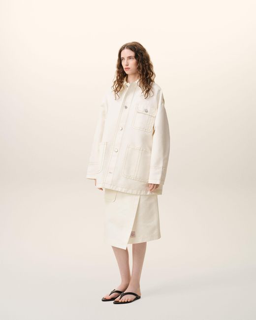 AMI Natural Cotton Worker Jacket