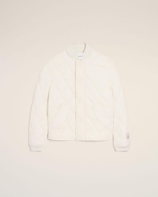 AMI Natural Nylon Padded Jacket