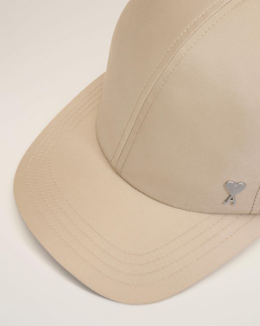 AMI Natural Nylon Ami De Coeur Stud Cap