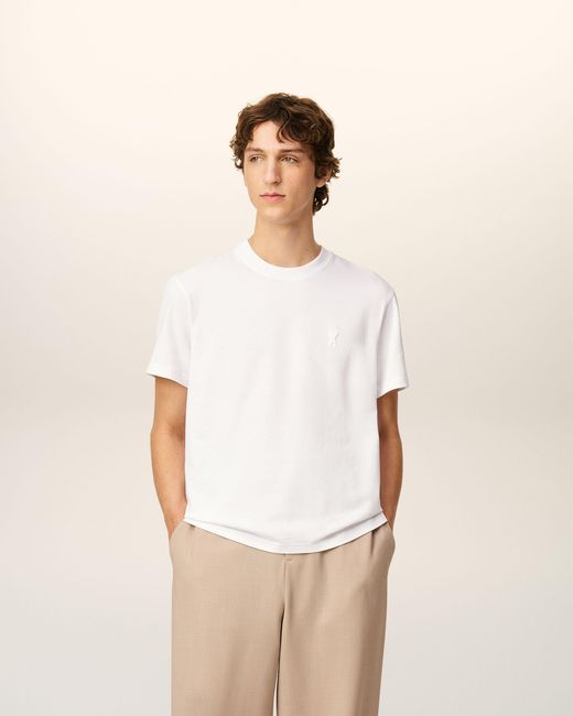 AMI Natural Organic Cotton Ami De Coeur T-Shirt