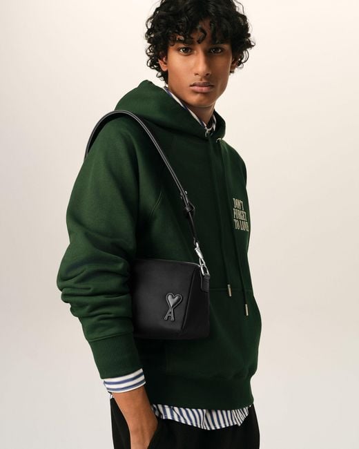AMI Natural Nylon Marcel Bag