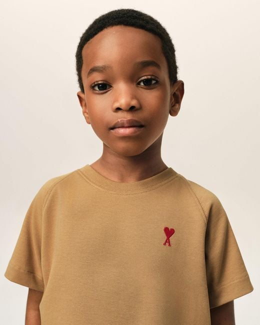 AMI Natural Cotton Ami De Coeur T-Shirt