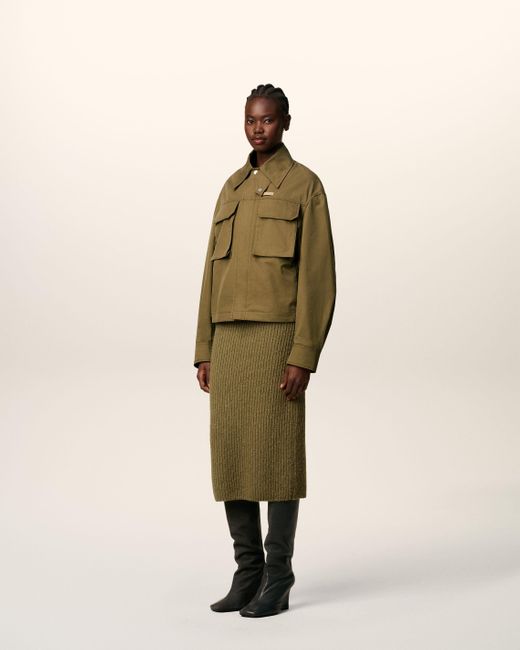 AMI Natural Cotton Worker Jacket