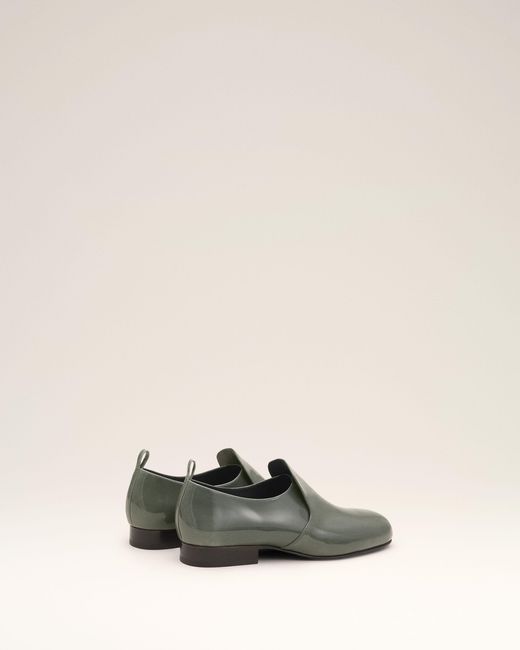 AMI Natural Flat Cow Leather Shoes