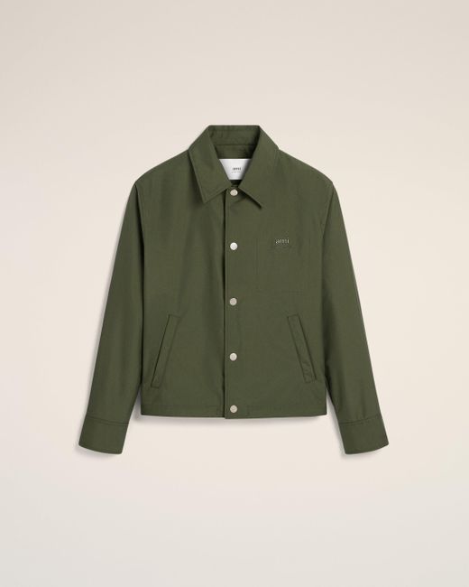 AMI Green Buttoned Jacket