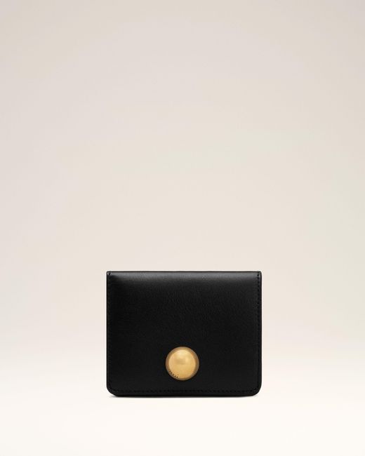 AMI Natural Carrousel Cow Leather Folded Wallet