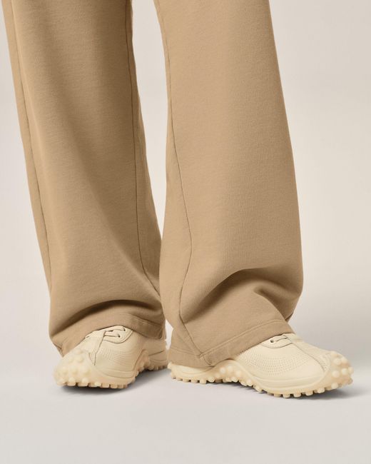 AMI Natural Cow Leather Mirage Sneakers