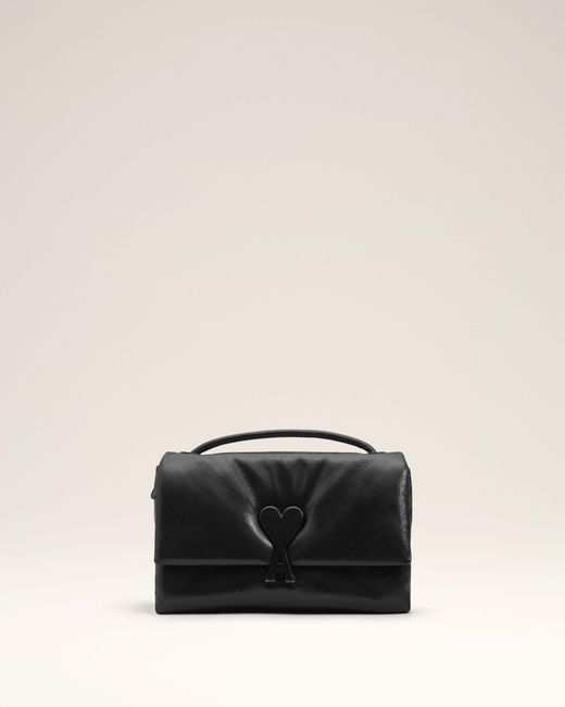 AMI Natural Cowhide Leather Voulez-Vous Bag
