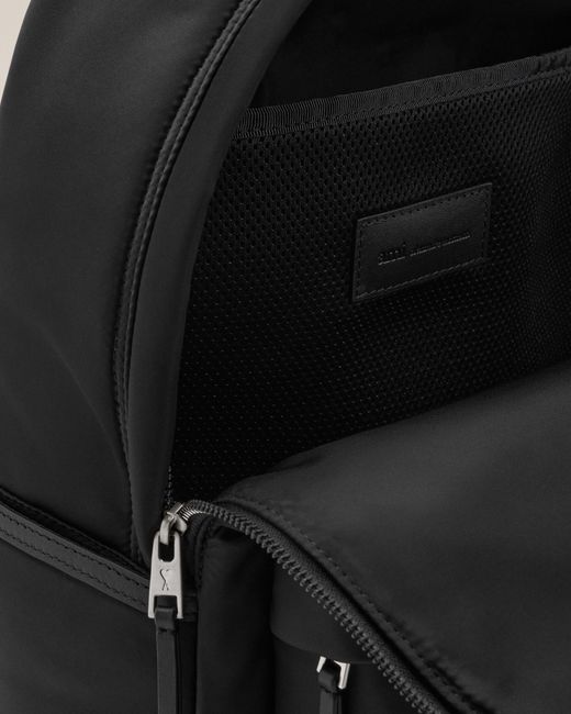 AMI Black Nylon Marcel Backpack