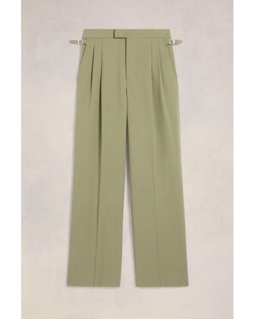 AMI Green Large Fit Trousers