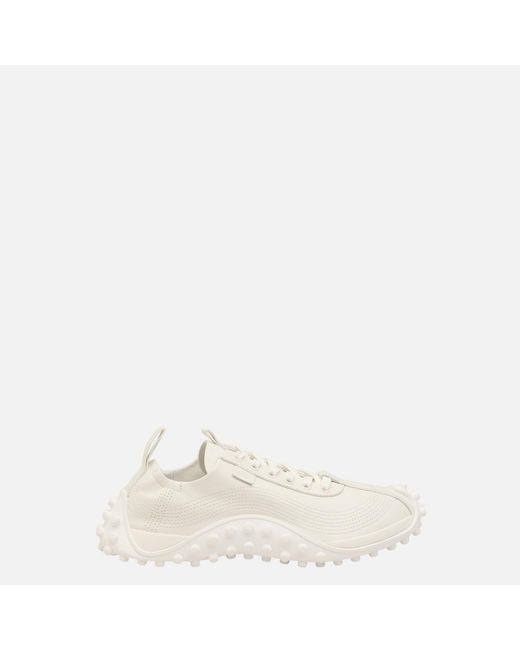AMI Natural Cow Leather Mirage Sneakers