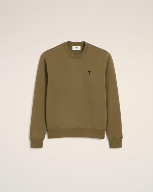 Sweatshirt Vert Ami De Coeur En Coton AMI pour homme en coloris Green