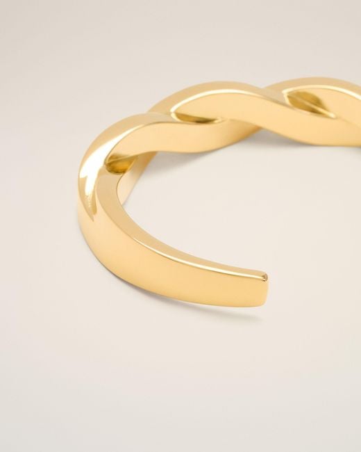 AMI Natural Brass Tresse Bracelet