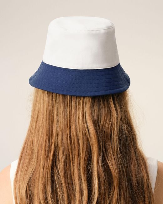 AMI Blue And Cotton Hat