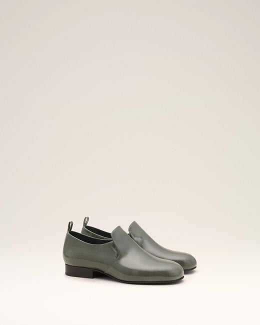 AMI Natural Flat Cow Leather Shoes