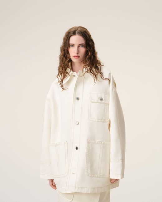 AMI Natural Cotton Worker Jacket