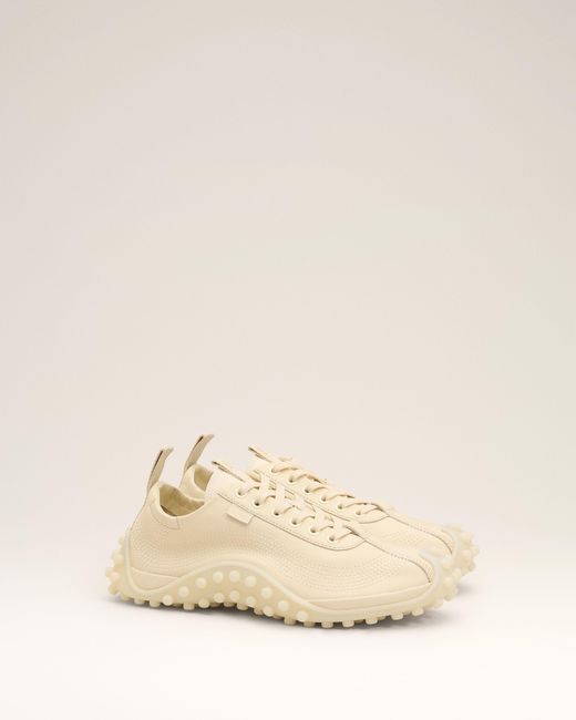 AMI Natural Cow Leather Mirage Sneakers