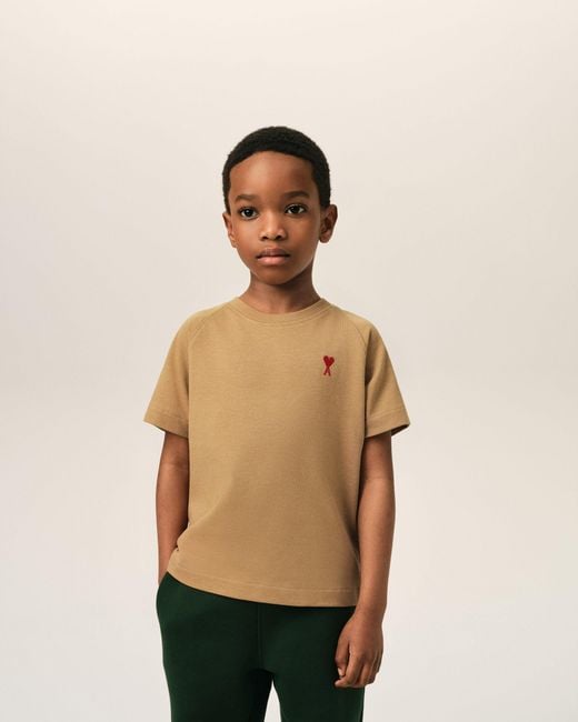 AMI Natural Cotton Ami De Coeur T-Shirt