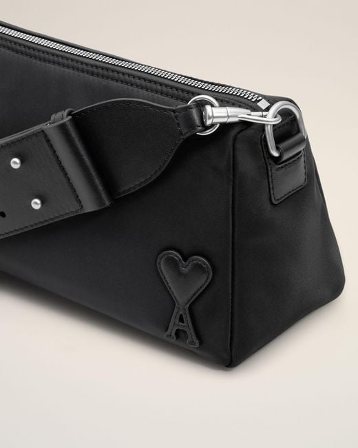 AMI Natural Nylon Marcel Bag