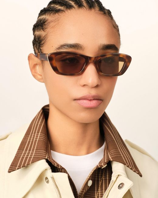 AMI Natural Sunglasses 75020