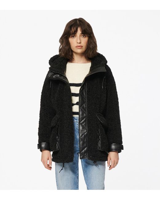 andrew marc faux fur vest