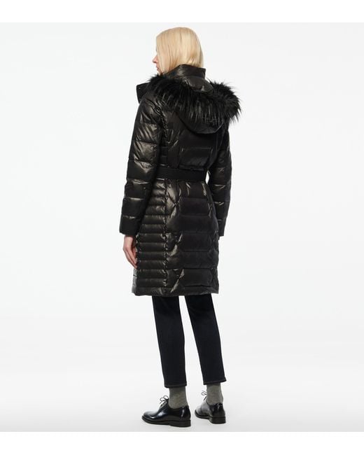 andrew marc black puffer jacket