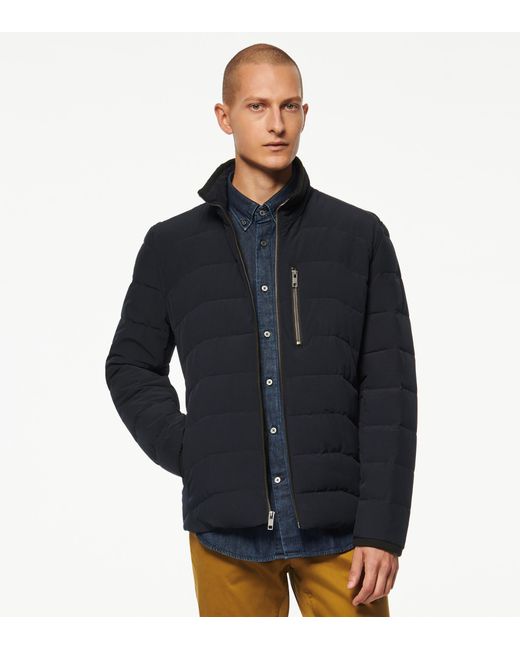 men's stretch packable down jacket