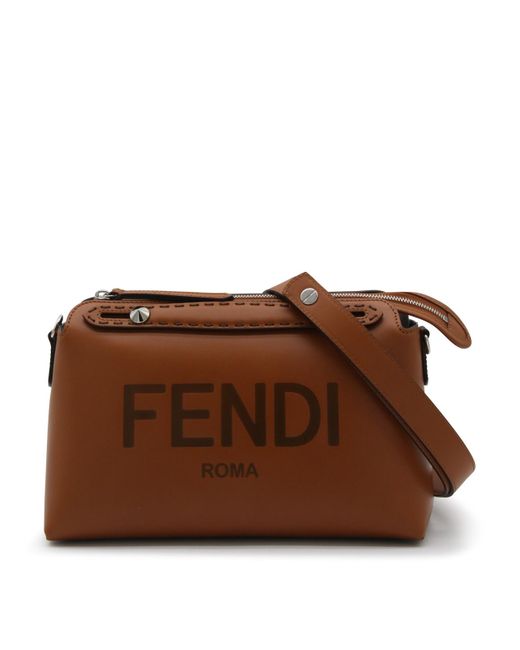 Fendi Brown Leather By The Way Medium Tote Bag