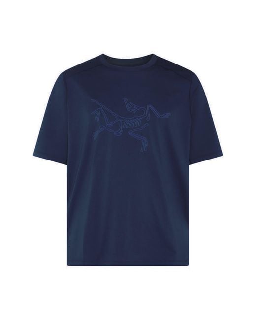 Arc'teryx Blue Black T-shirt for men