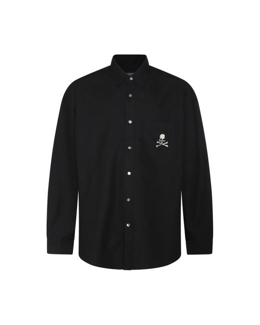 MASTERMIND WORLD Black Cotton Shirt for men
