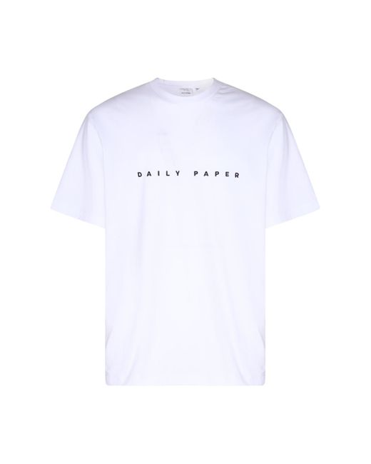 Daily Paper White Cotton Alias T-shirt for men