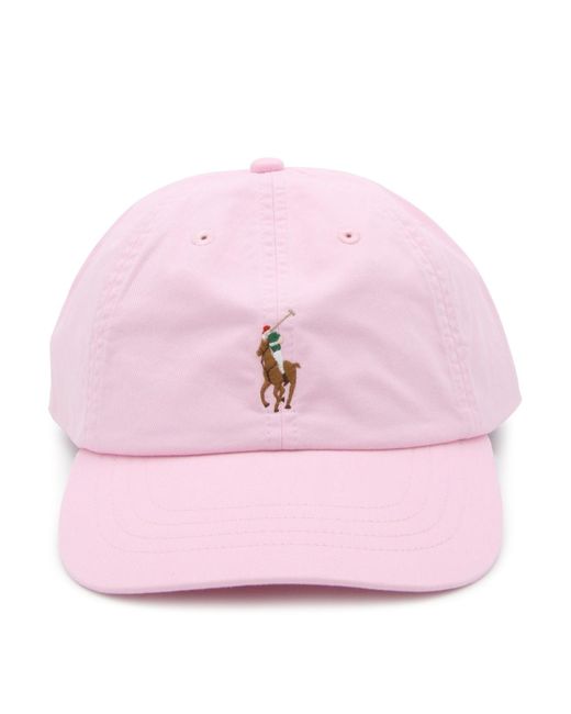 Polo Ralph Lauren Pink Cotton Hat for men
