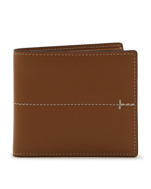 Tod's Brown Leather Wallet for men