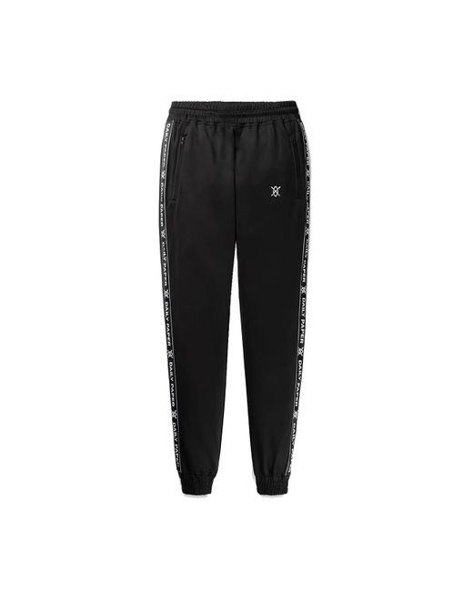 Daily Paper Black Track Pants for men