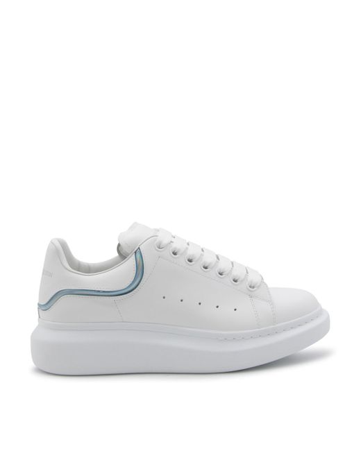 Alexander McQueen White Multicolour Oversized Sneakers for men