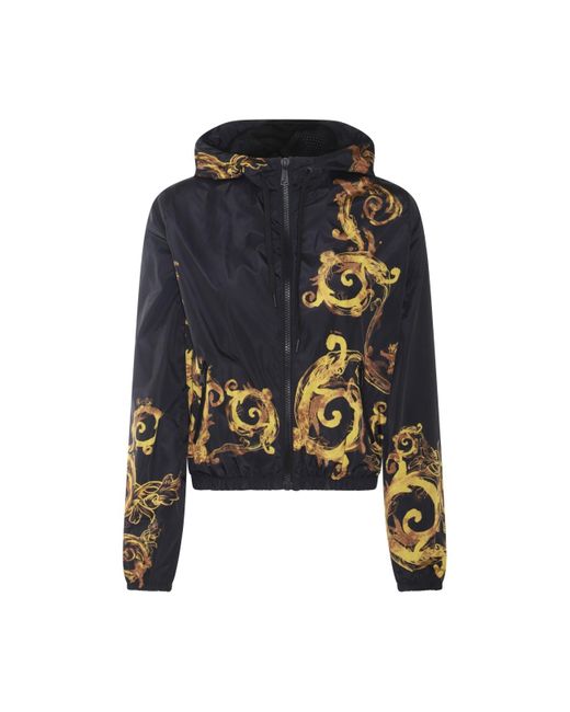Versace Black And Gold Casual Jacket