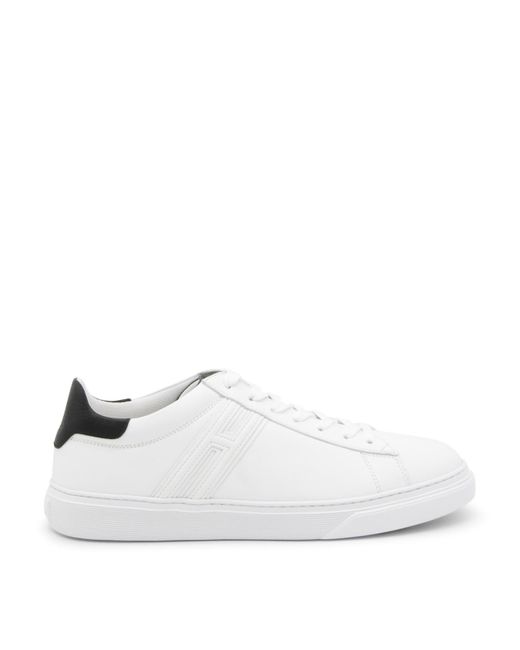 Hogan White Leather Sneakers for men