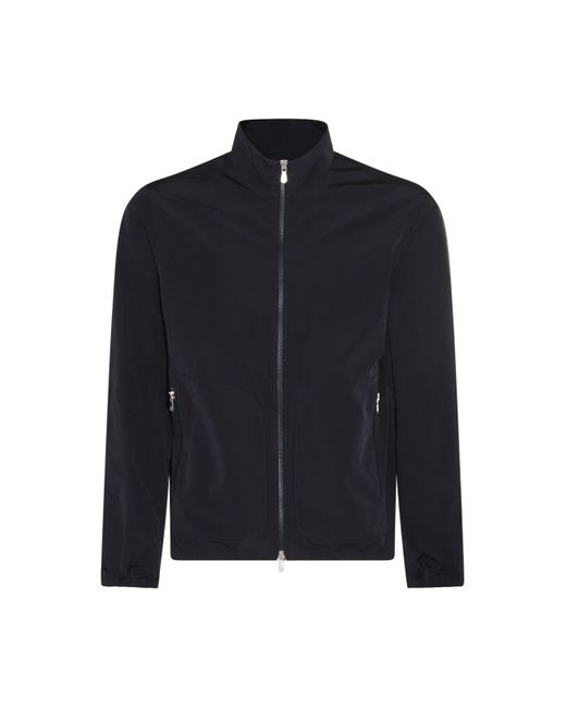 Brunello Cucinelli Blue Black Casual Jacket for men