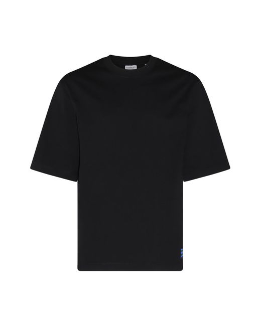 Burberry Black Cotton T-shirt for men