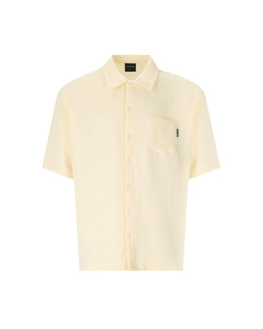 Daily Paper Natural Yellow Cotton Shirt for men