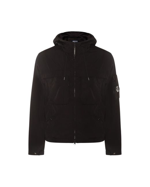C P Company Black Casual Jacket for men