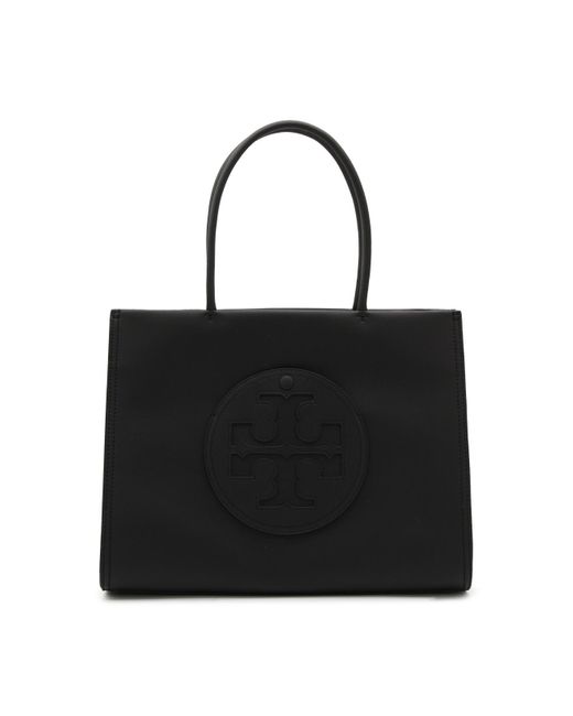 Tory Burch Faux Leather Ella Bio Tote Bag in Black Lyst
