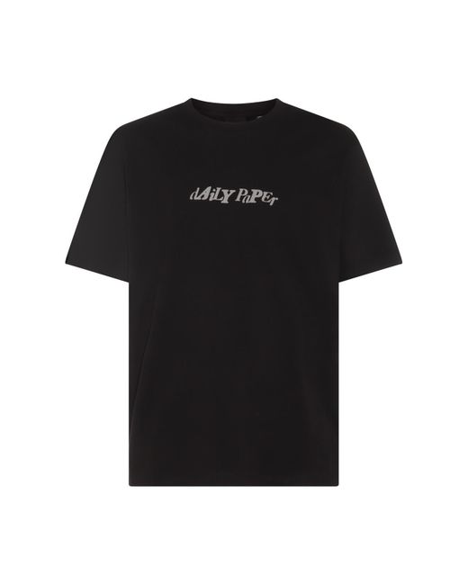 Daily Paper Black Cotton T-shirt for men
